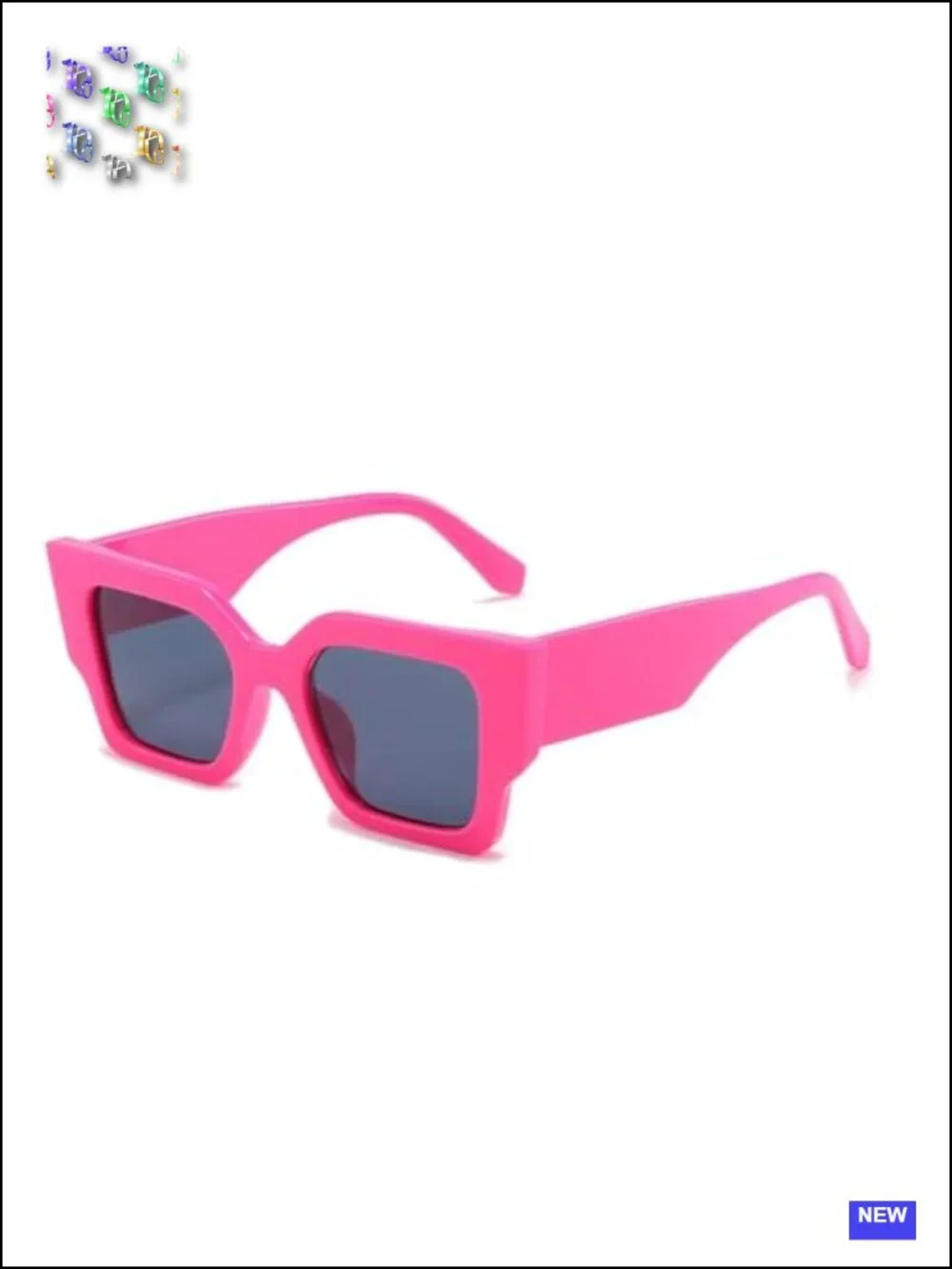Oversized Square Sunglasses for Women - UV400 Protection, Stylish & Durable